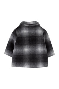 Manteau Étoile polaire en laine - Anthracite