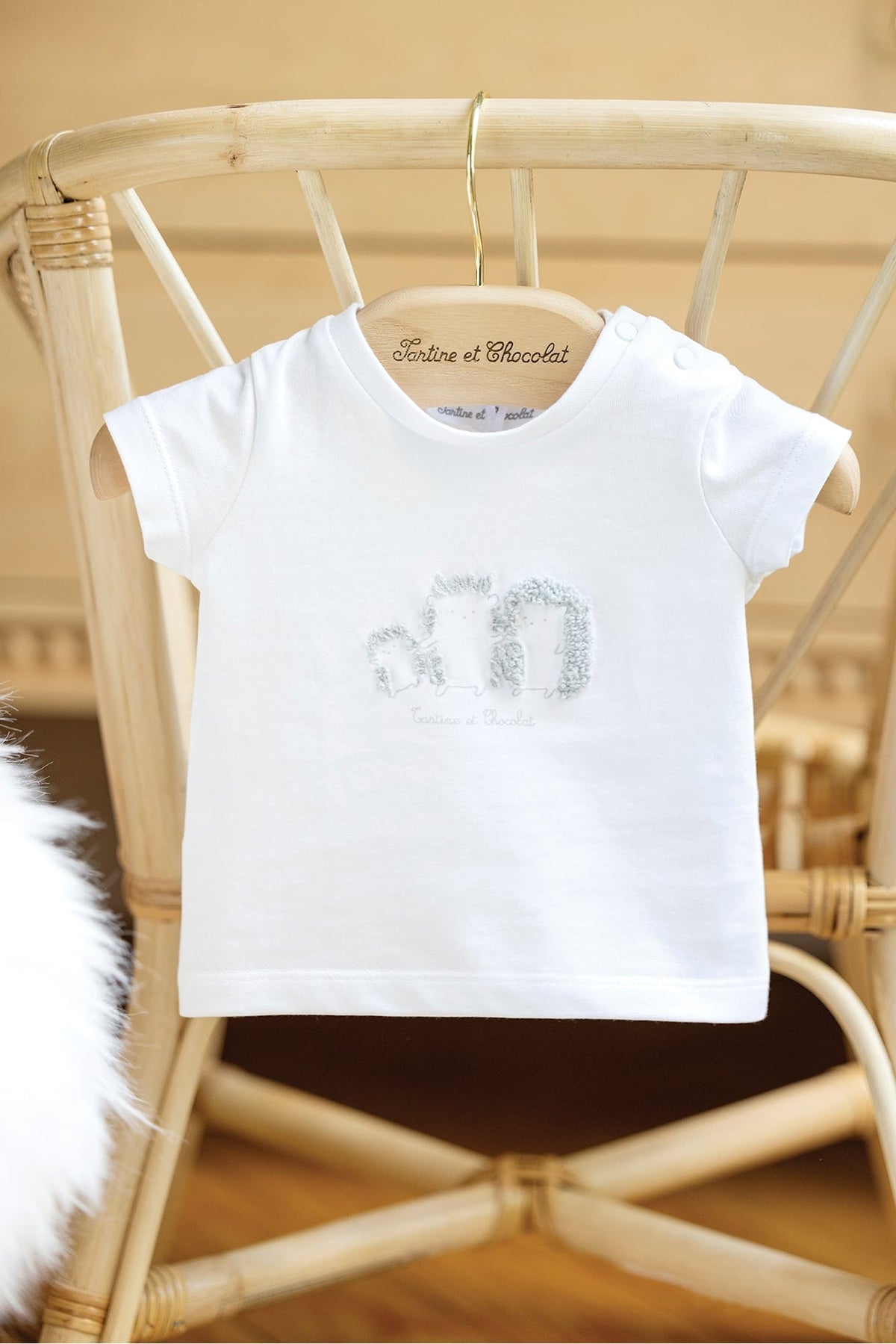 Blanc / T-Shirt Premier Trousseau - Blanc