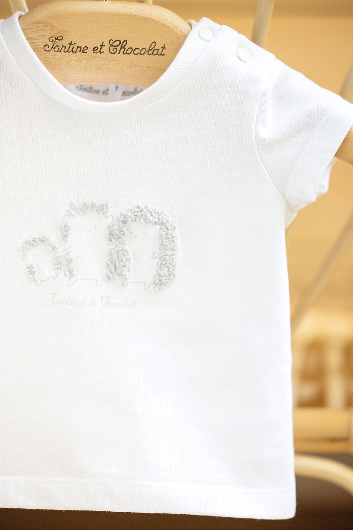 Blanc / T-Shirt Premier Trousseau - Blanc