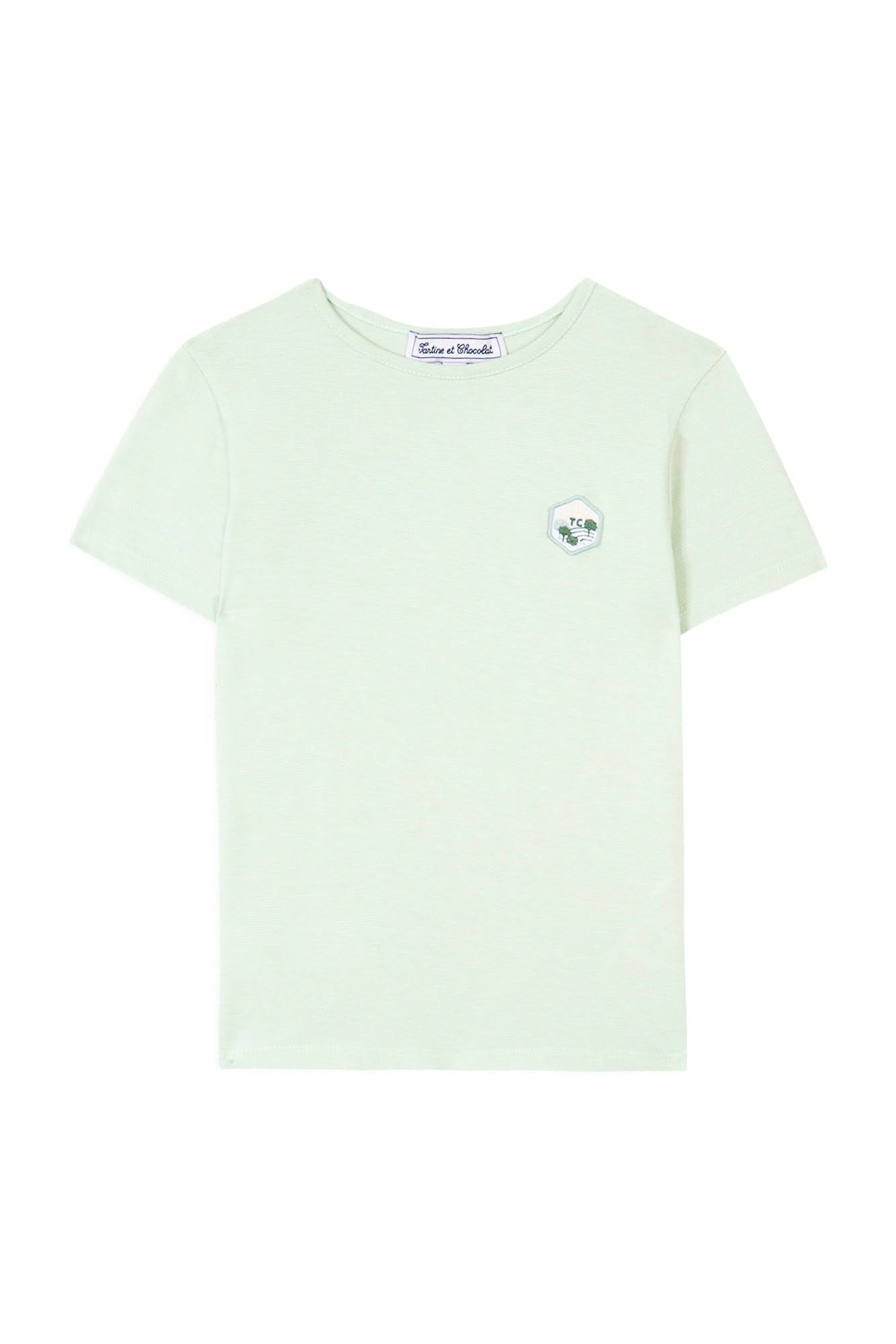 T-shirt Jardin Secret - Vert d'eau
