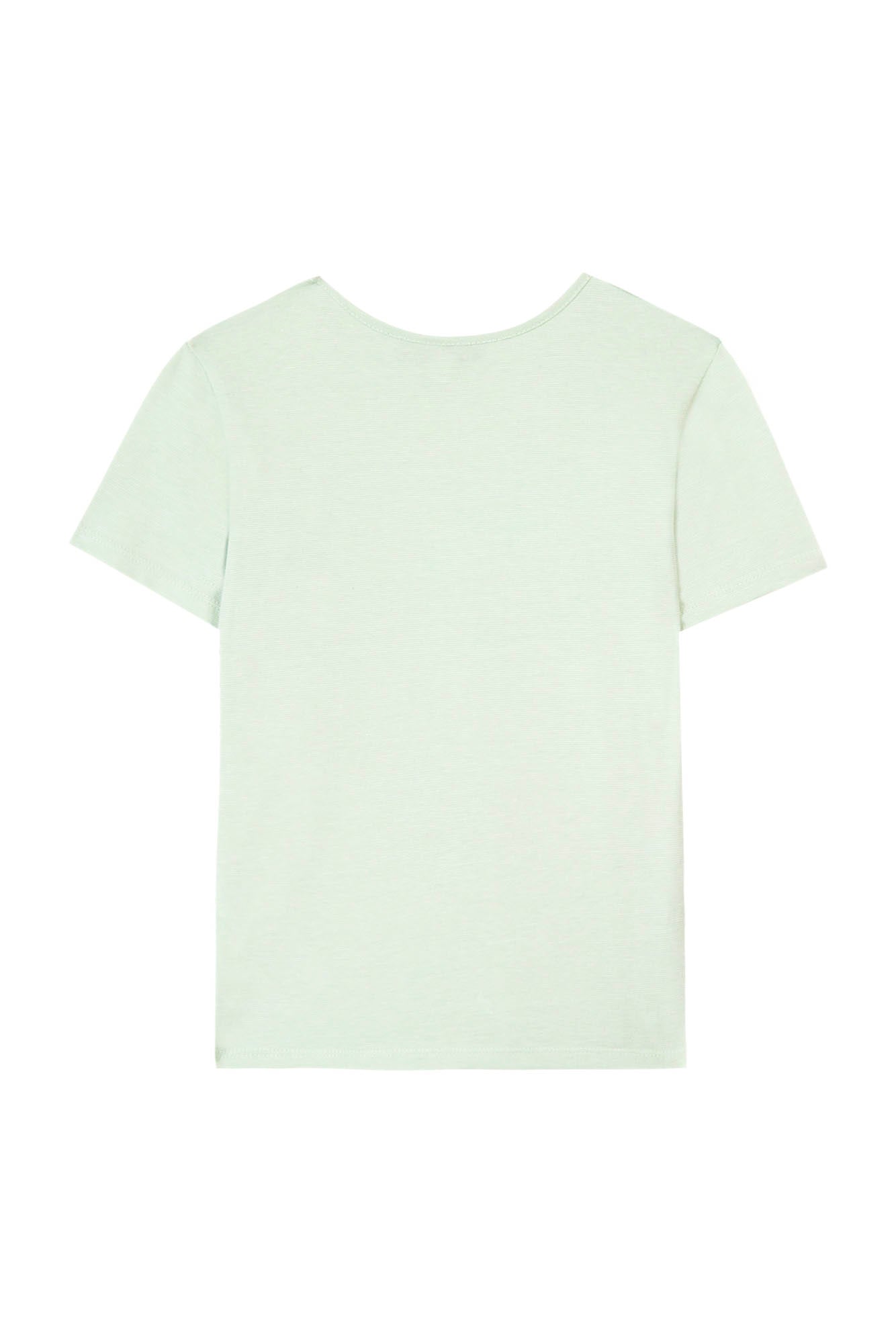 T-shirt Jardin Secret - Vert d'eau