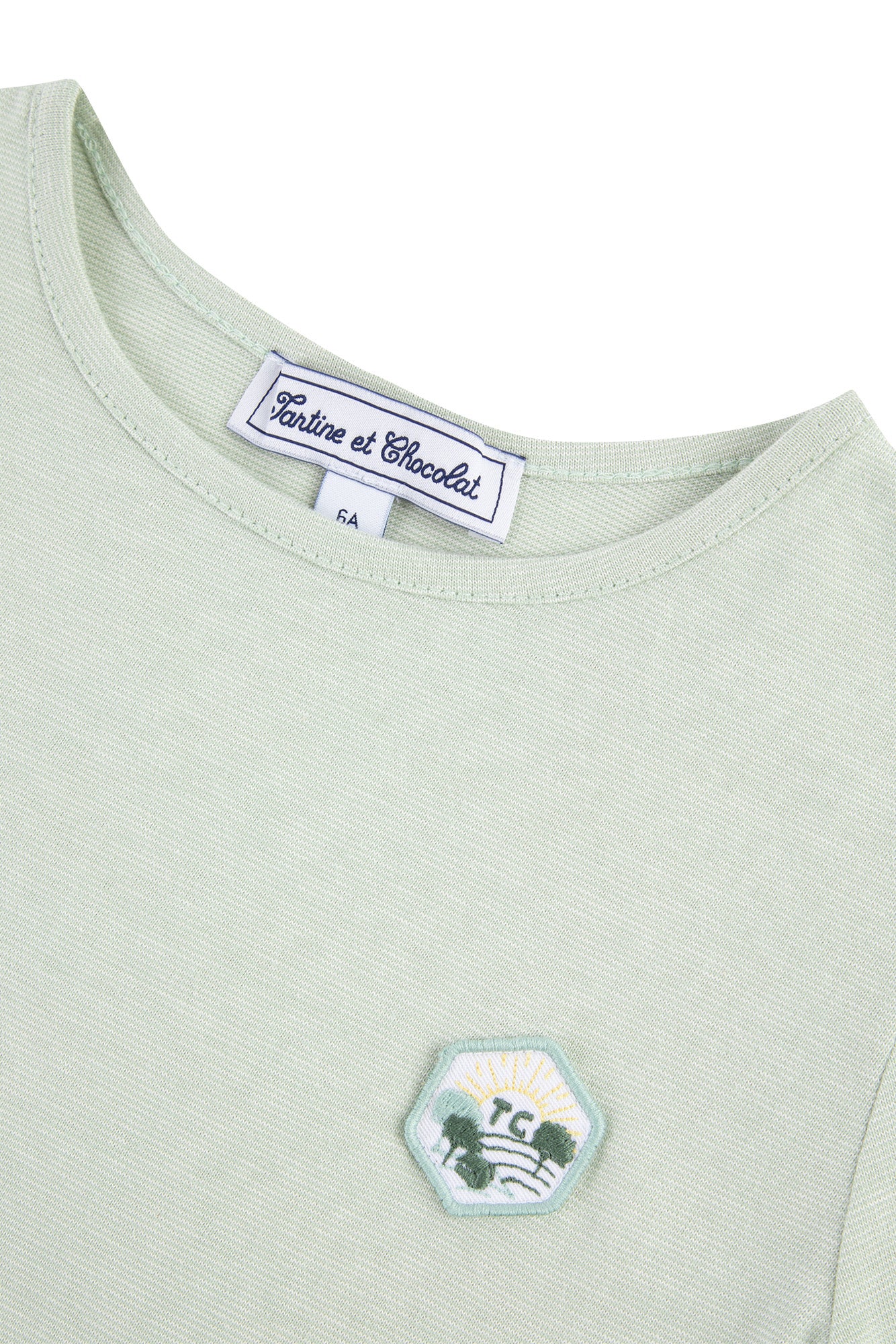 T-shirt Jardin Secret - Vert d'eau