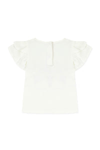 T-shirt Baby Promenade Romantique - Nacre