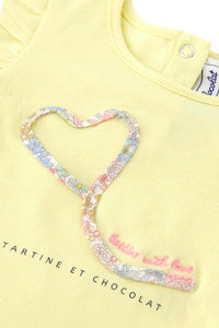 Baby Jardin Tropical T-shirt - Mimosa