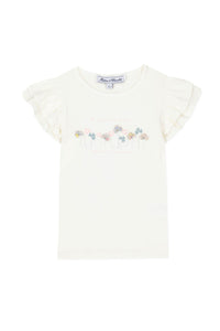 Romantic stroll T-shirt - Mother-of-pearl