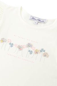 Romantic stroll T-shirt - Mother-of-pearl