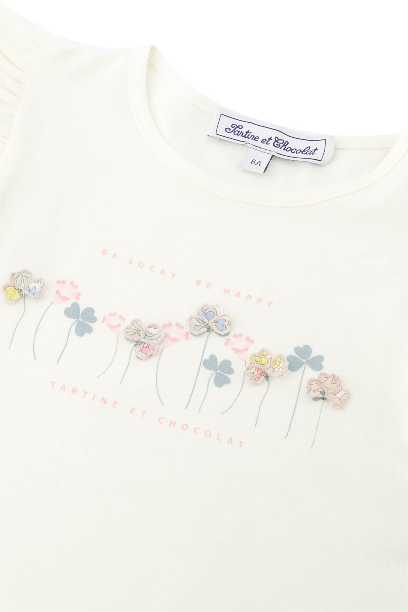 Romantic stroll T-shirt - Mother-of-pearl