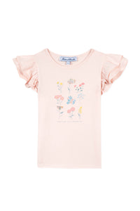 T-shirt Promenade Romantique - Bouton De Rose