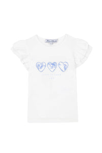 T-shirt Bord De Mer - Bleuet