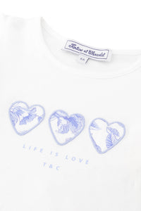T-shirt Bord De Mer - Bleuet