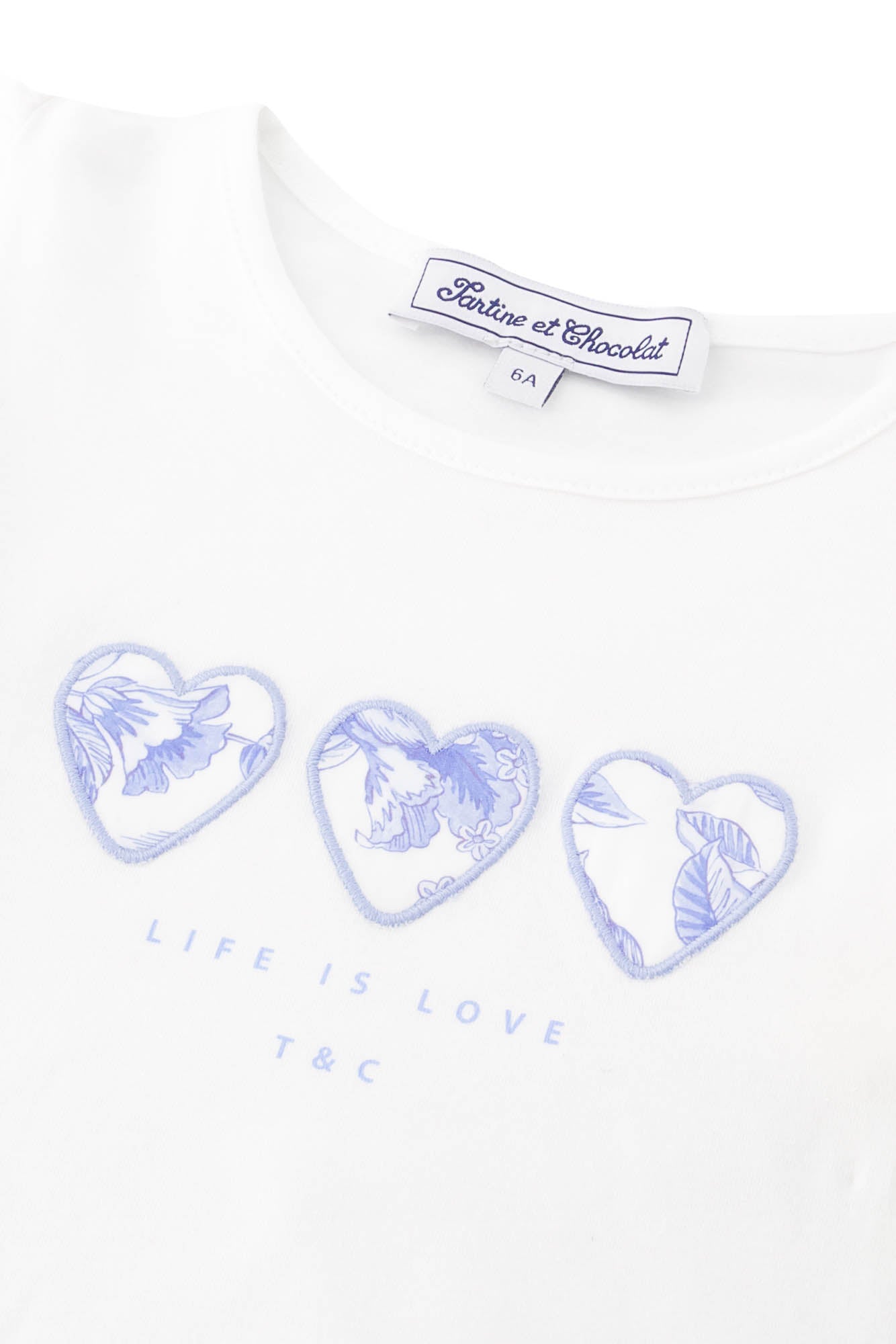 T-shirt Bord De Mer - Bleuet