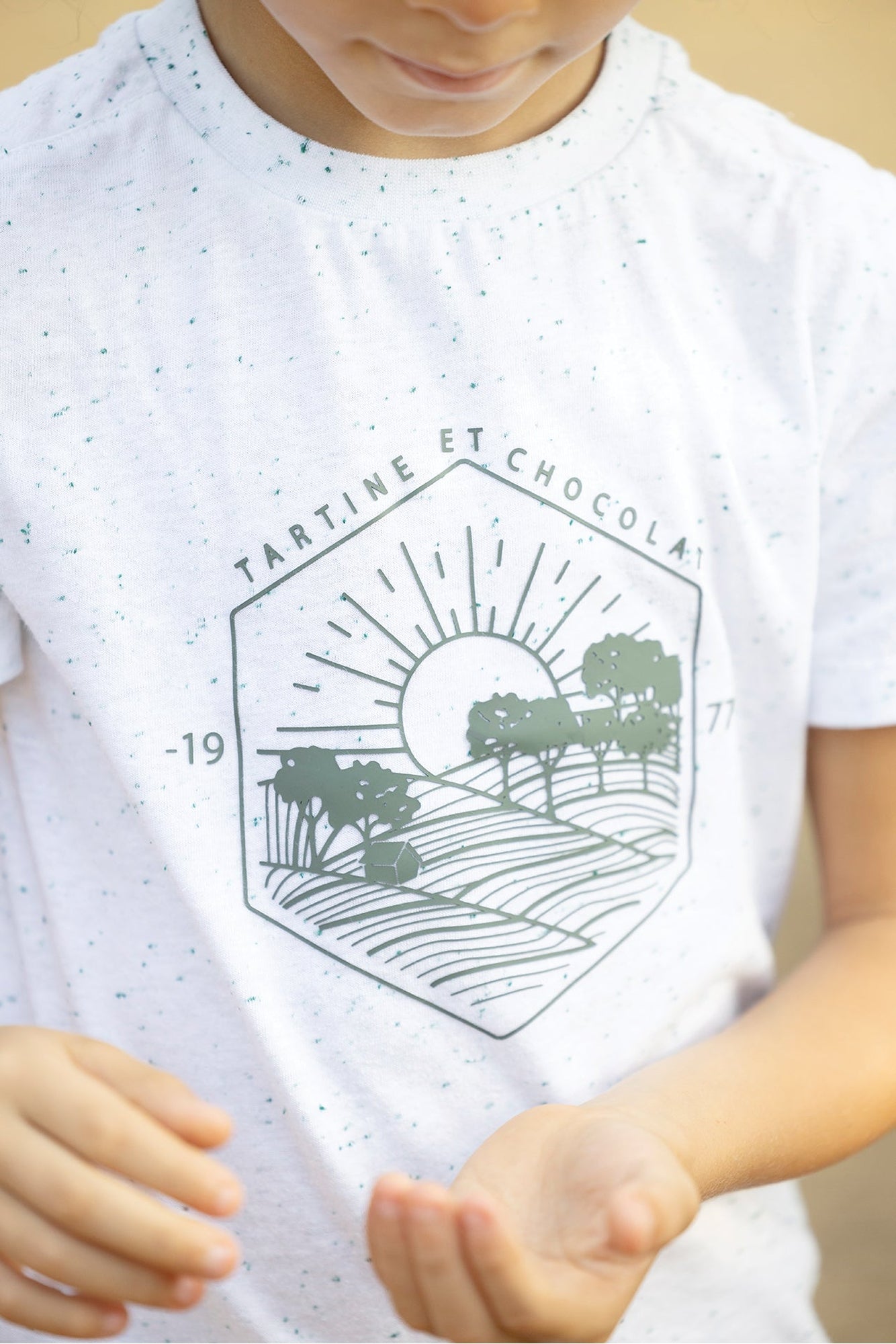 T-shirt Jardin Secret - Blanc