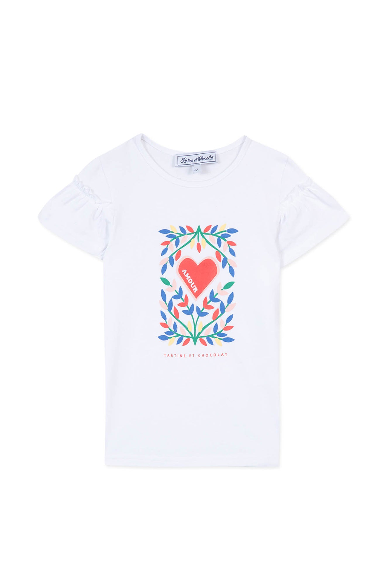T-shirt Fleur D'Hibiscus - Blanc