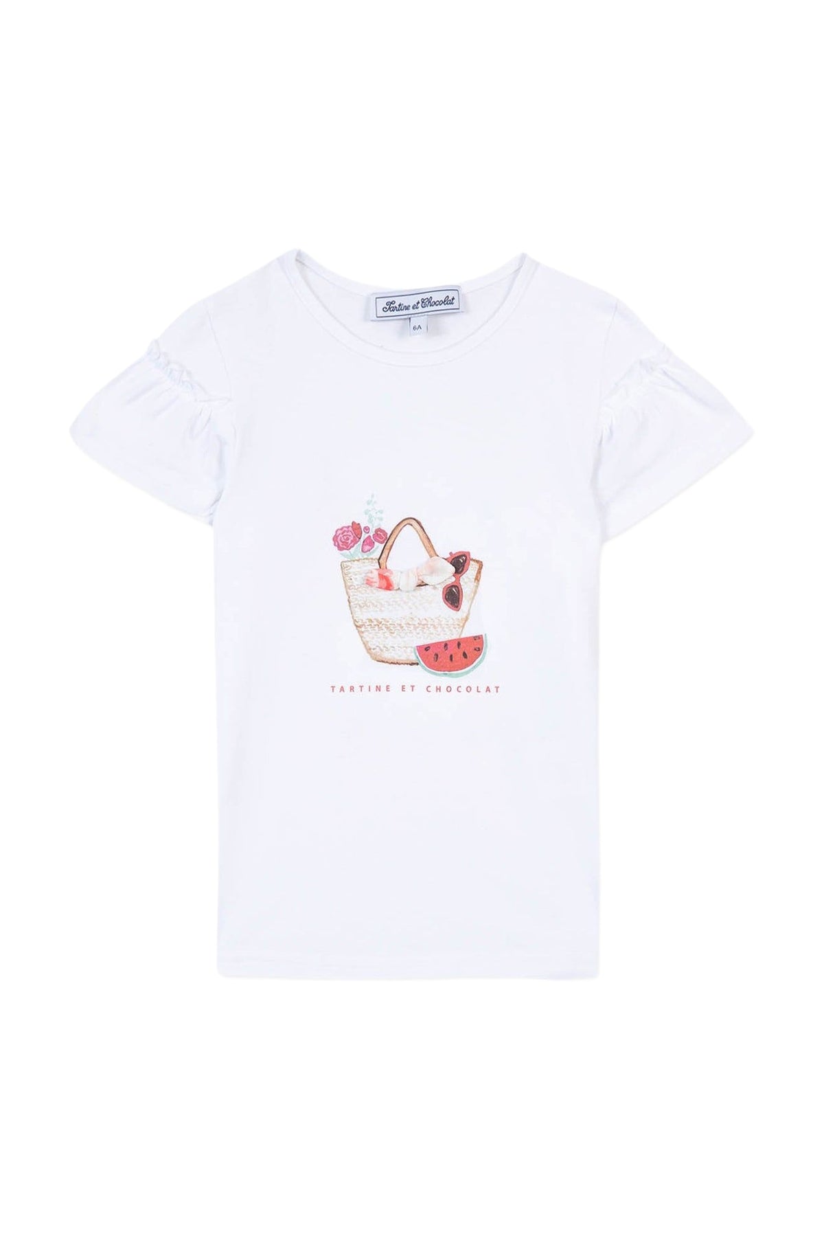 T-shirt Éte Indien - Hibiscus
