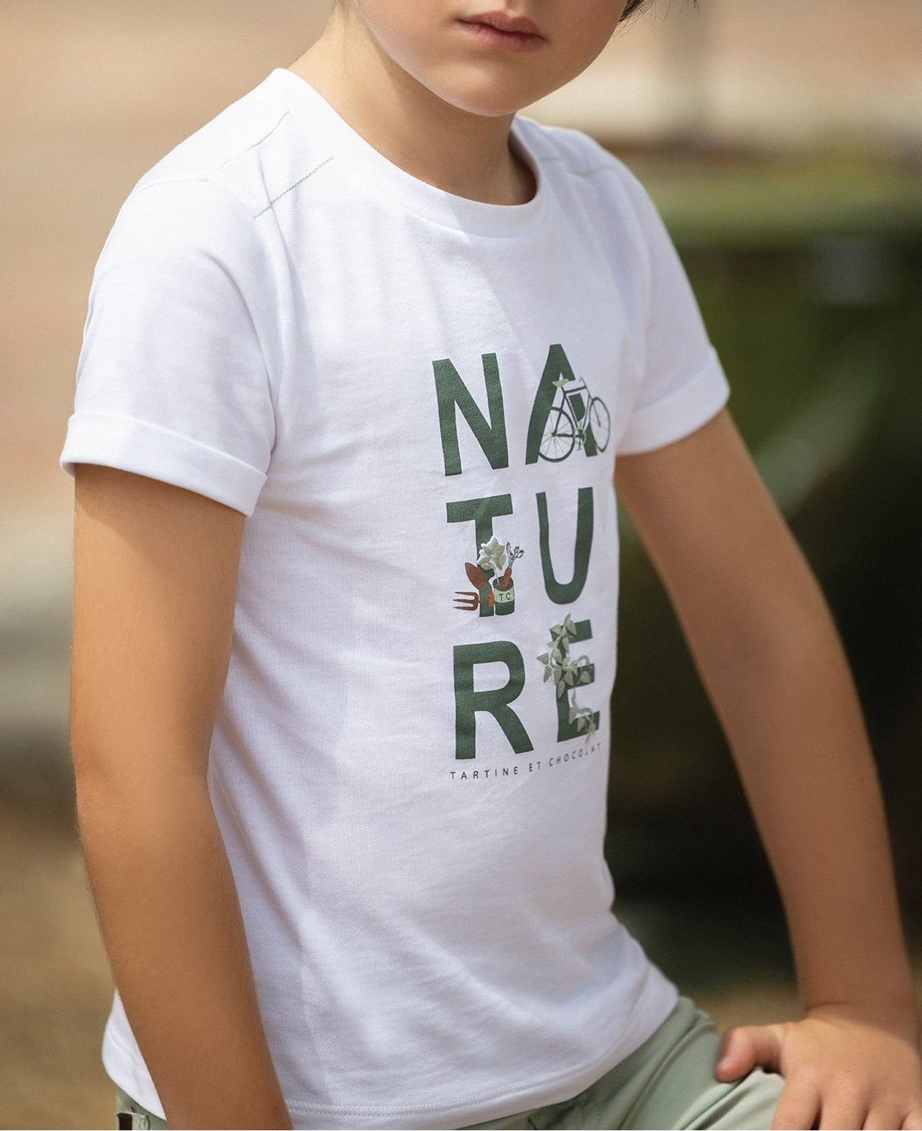 T-shirt Jardin Secret - Vert Tendre