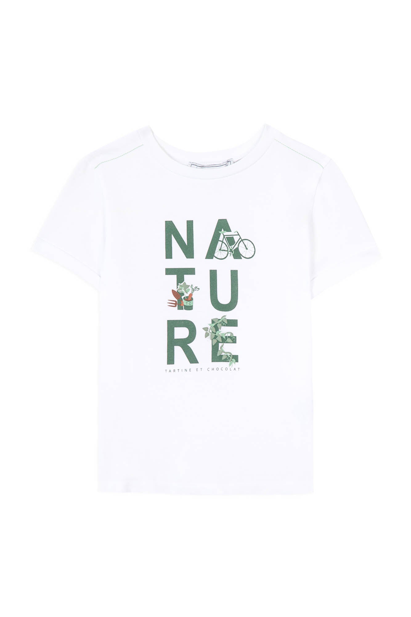 T-shirt Jardin Secret - Vert Tendre