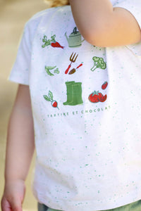 Baby Jardin Secret T-shirt - White