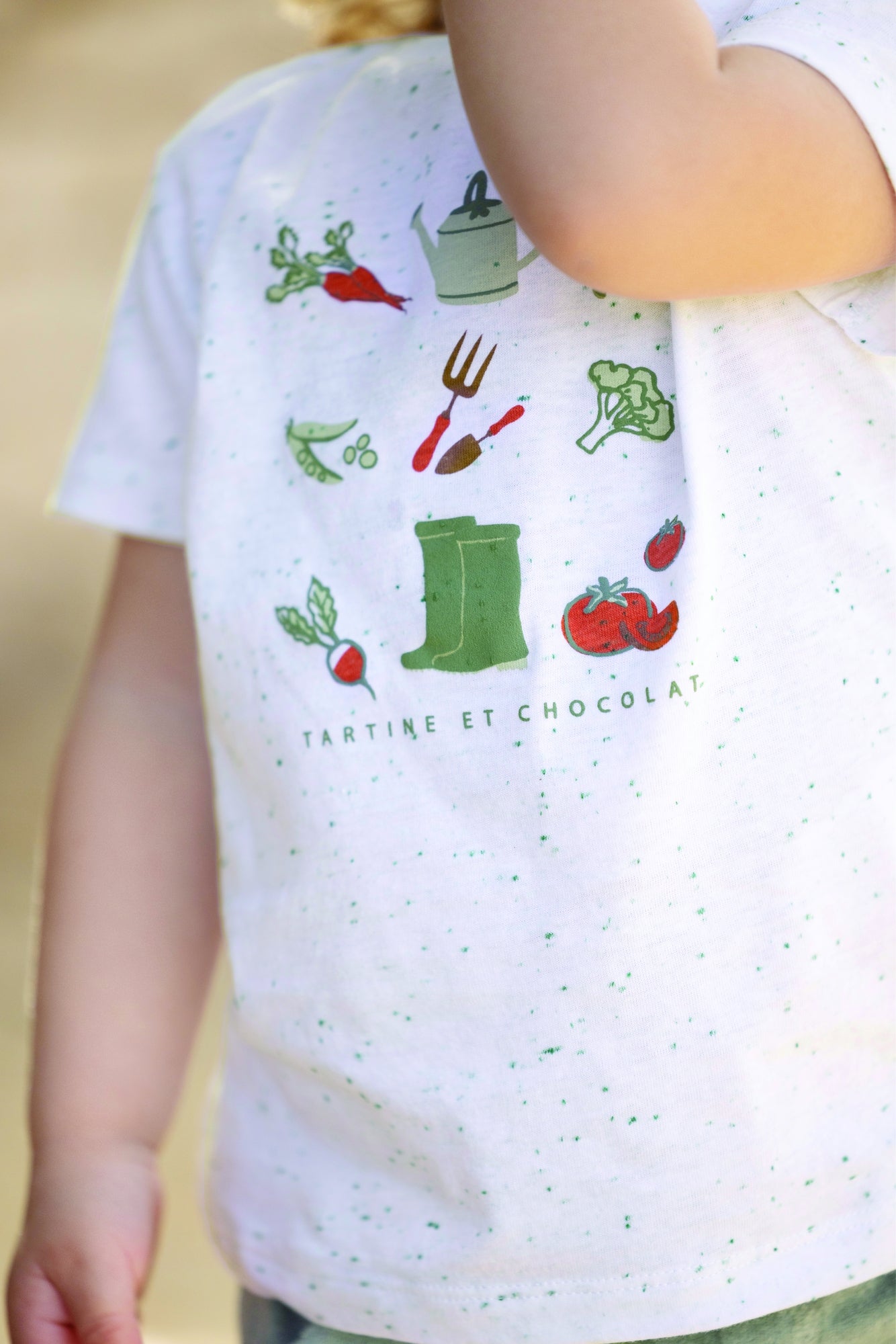 Baby Jardin Secret T-shirt - White