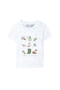 Baby Jardin Secret T-shirt - White
