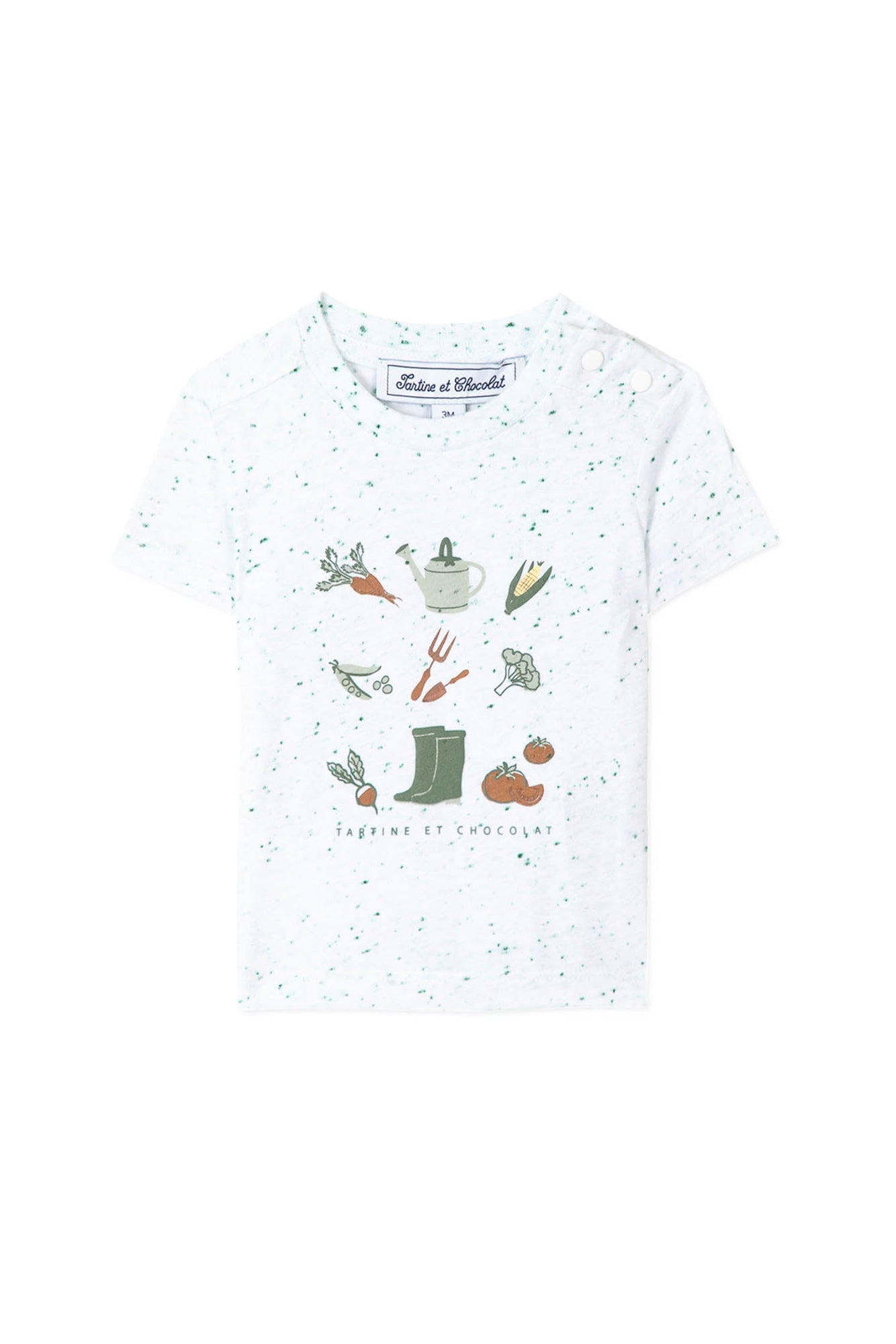 Baby Jardin Secret T-shirt - White