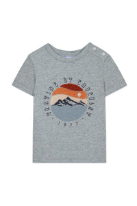 T-shirt Baby Road Trip - Gris Chiné