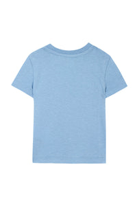 Baby Avenue De La Mer T-shirt - Azur