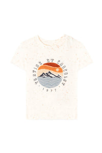T-shirt Baby Road Trip - Fauve