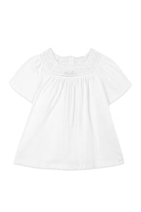 Bord De Mer linen blend T-shirt - White