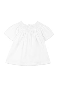 Bord De Mer linen blend T-shirt - White