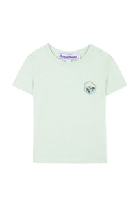 Baby Jardin Secret T-shirt - Water green