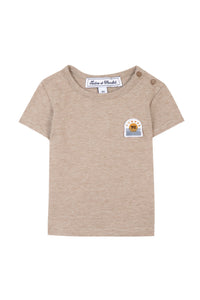 Baby Avenue De La Mer T-shirt - Caramel