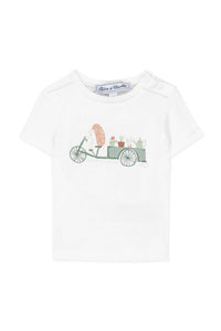 Baby Jardin Secret T-shirt - Water green