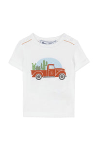 T-shirt Baby Road Trip - Fauve