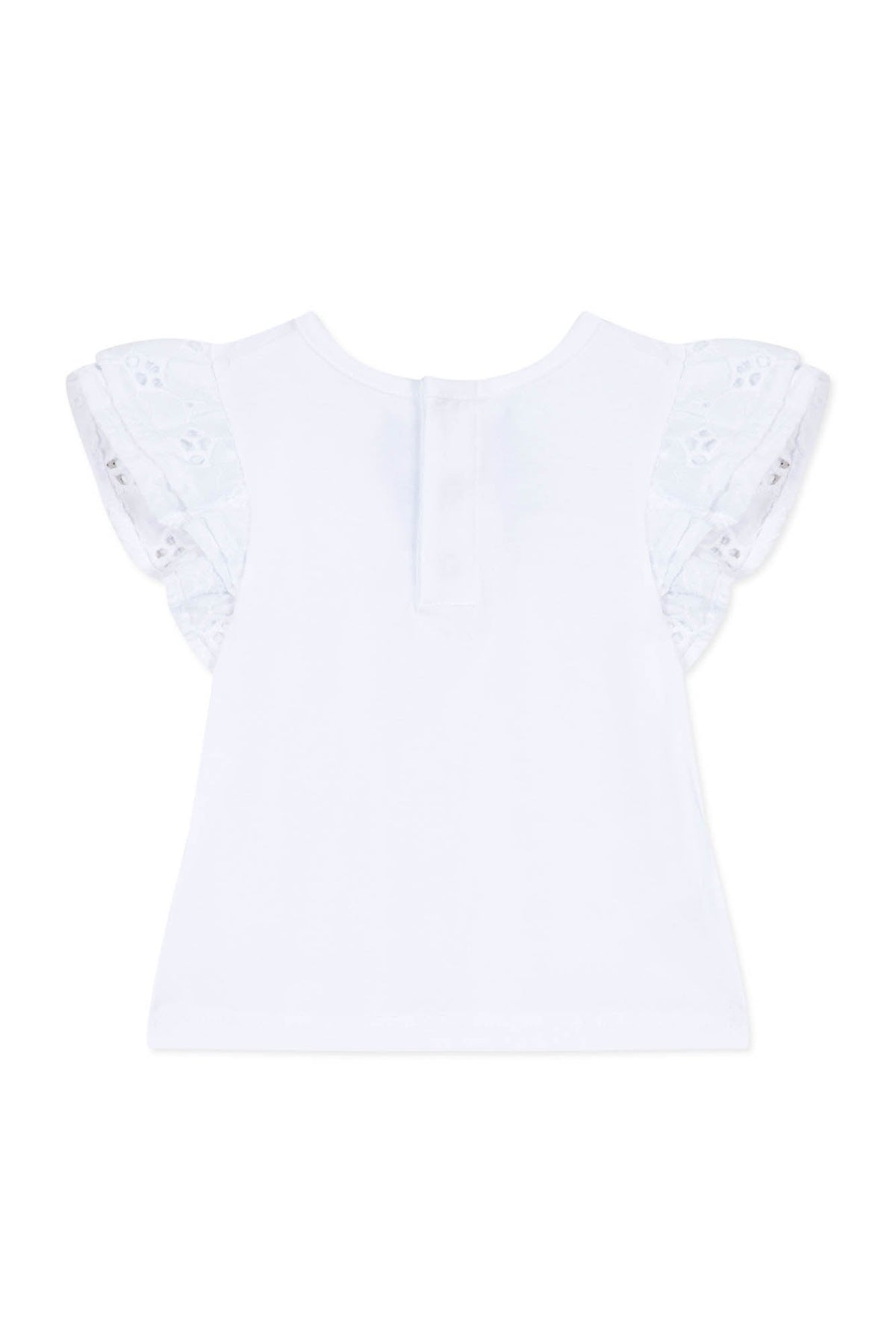 T-shirt Baby Fleur D'Hibiscus - Blanc