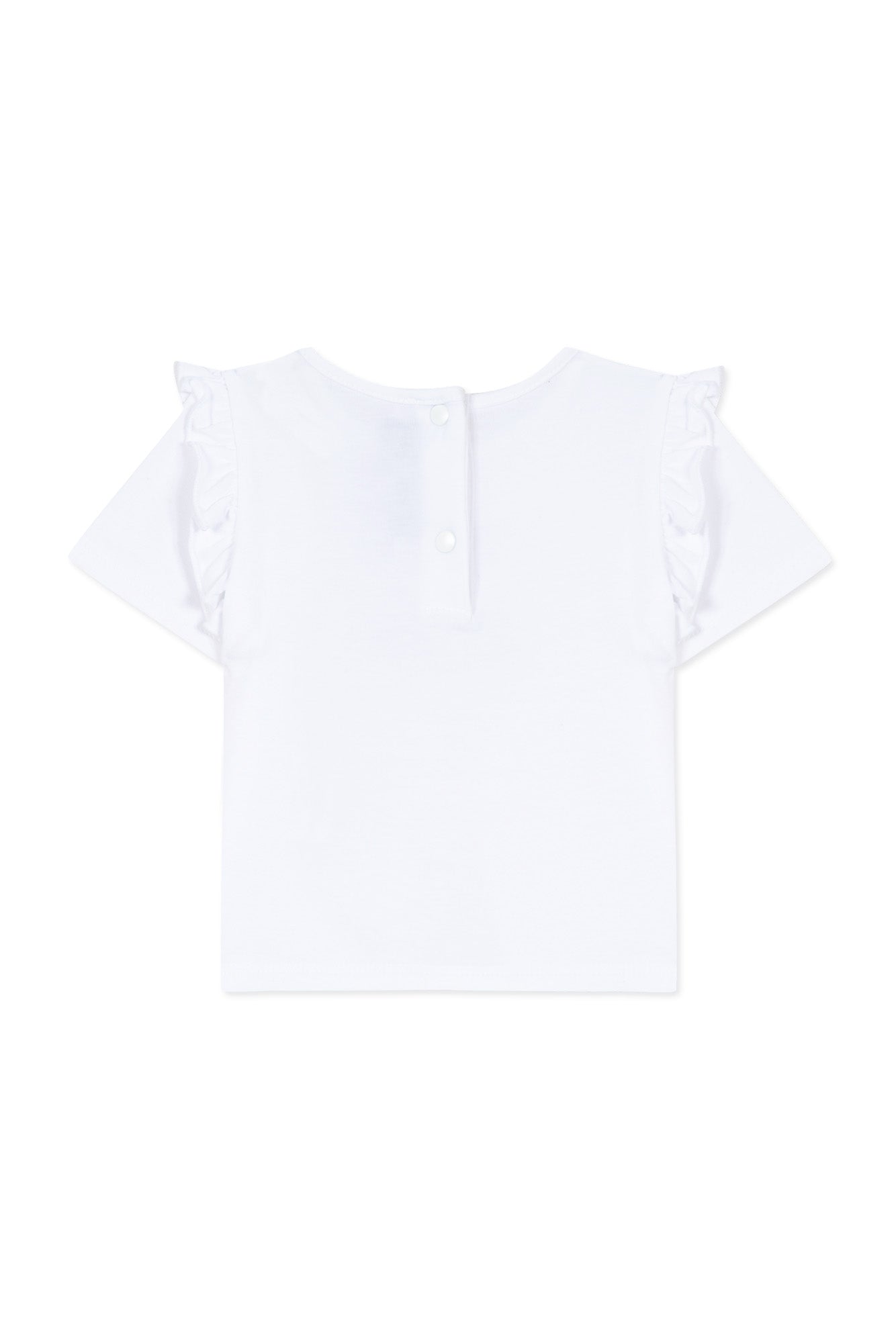 T-shirt Baby Jardin Tropical - Blanc