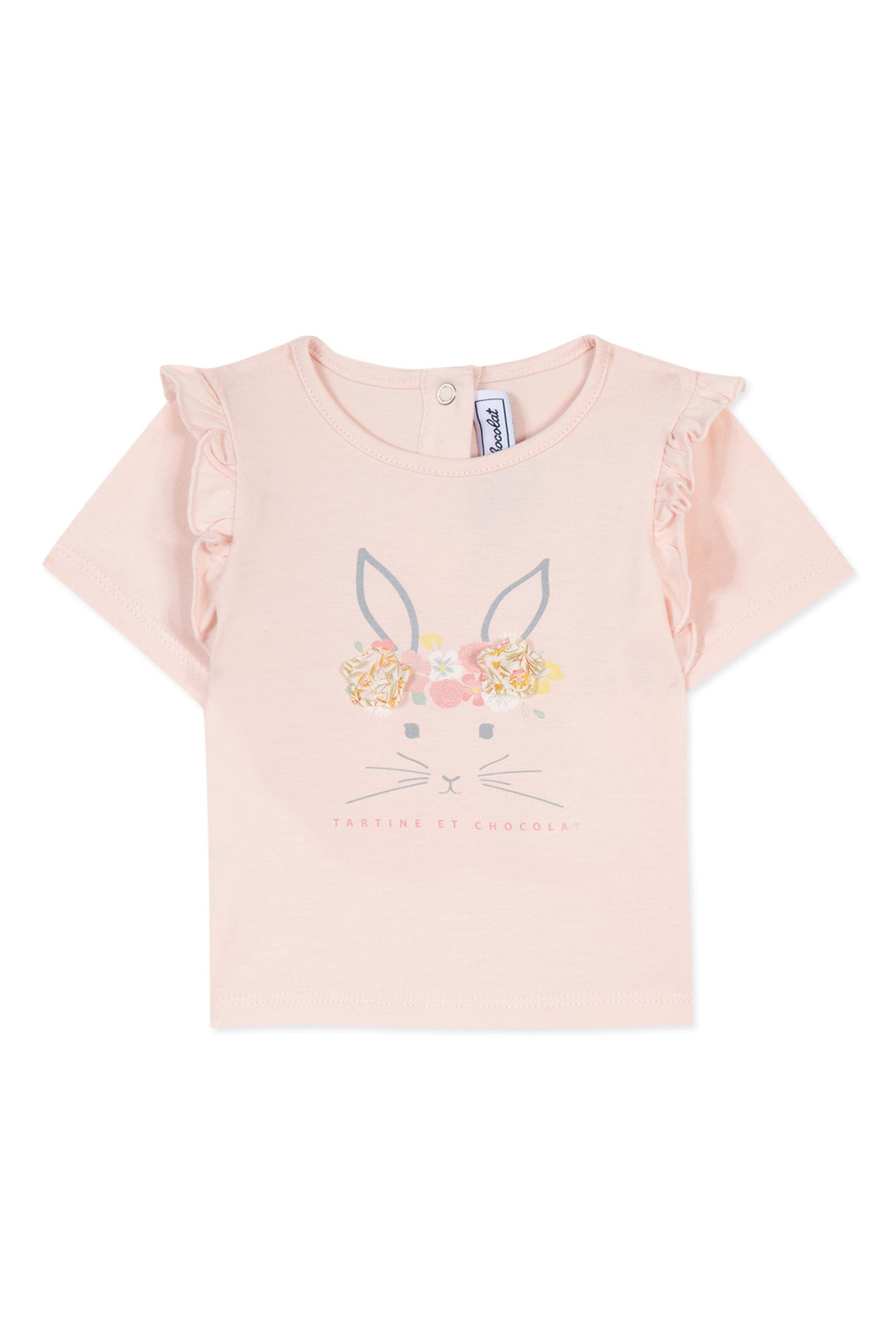 T-shirt Baby Promenade Romantique - Bouton De Rose