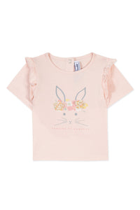 T-shirt Baby Promenade Romantique - Bouton De Rose