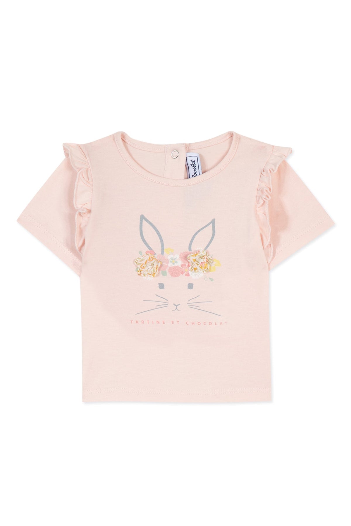T-shirt Baby Promenade Romantique - Bouton De Rose
