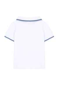 Baby Road Trip polo shirt - White