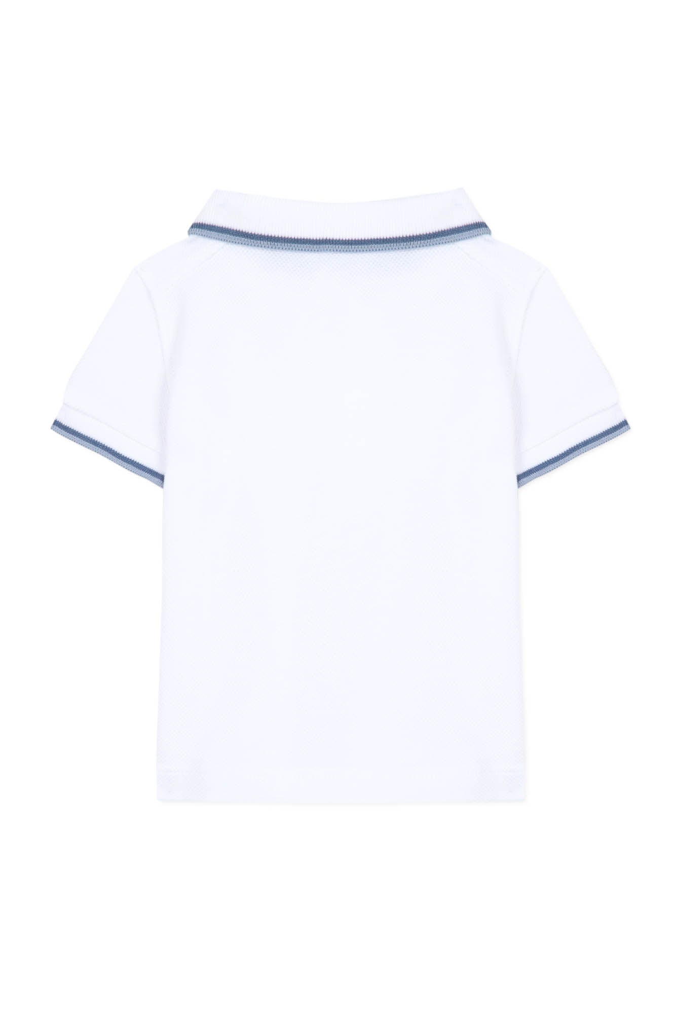 Baby Road Trip polo shirt - White