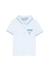 Polo Baby Avenue De La Mer - Sky Blue
