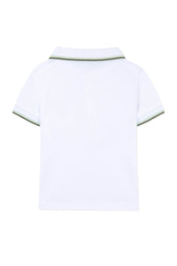 Jardin Secret Baby polo shirt - Laurier