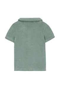 Baby Jardin Secret polo shirt - Washed Laurel