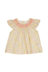Blouse Baby Promenade Romantique - Litchi