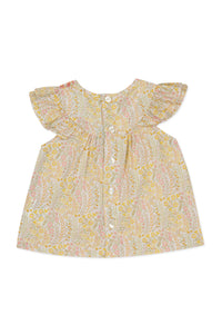 Baby Promenade Romantique blouse - Litchi