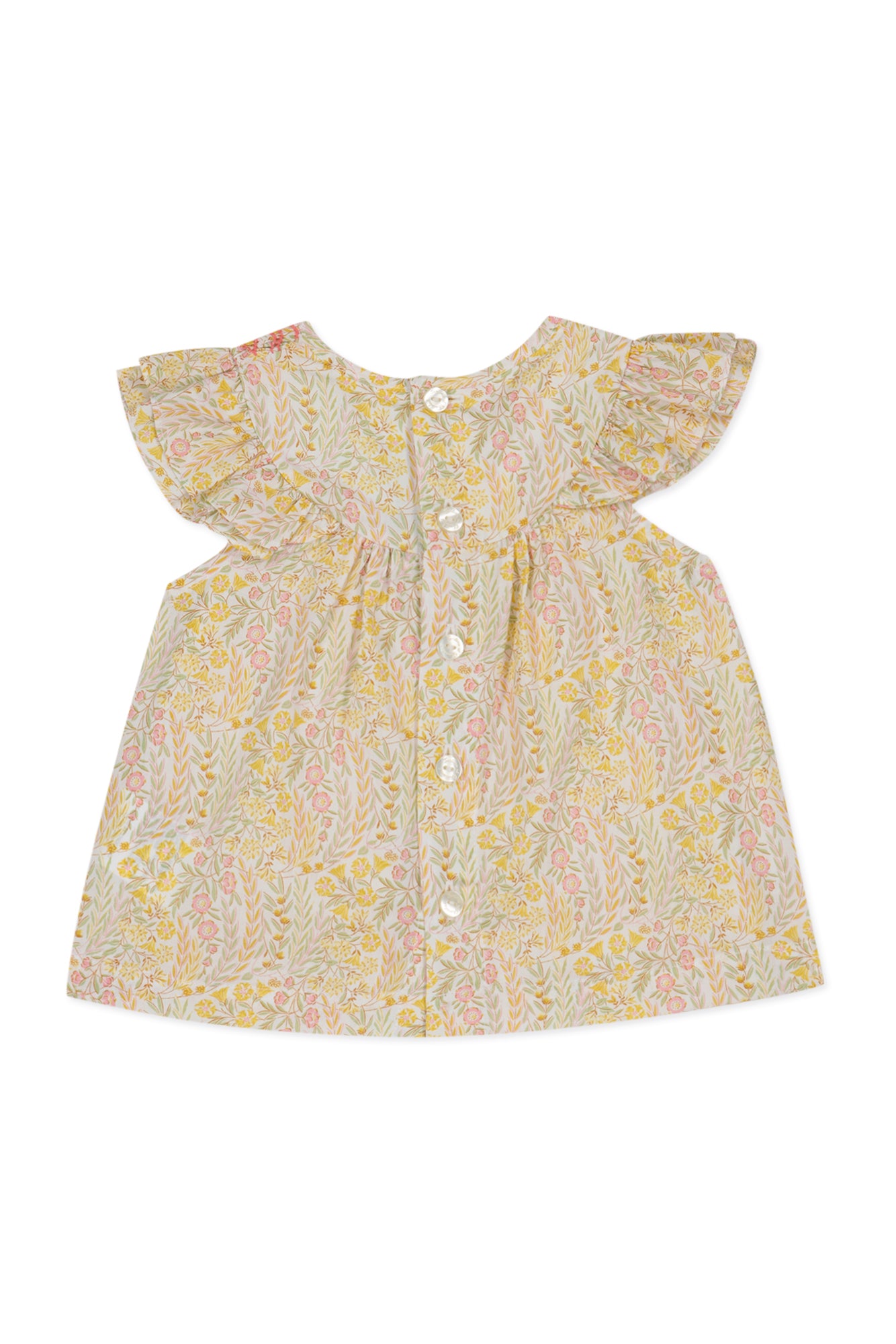 Baby Promenade Romantique blouse - Litchi