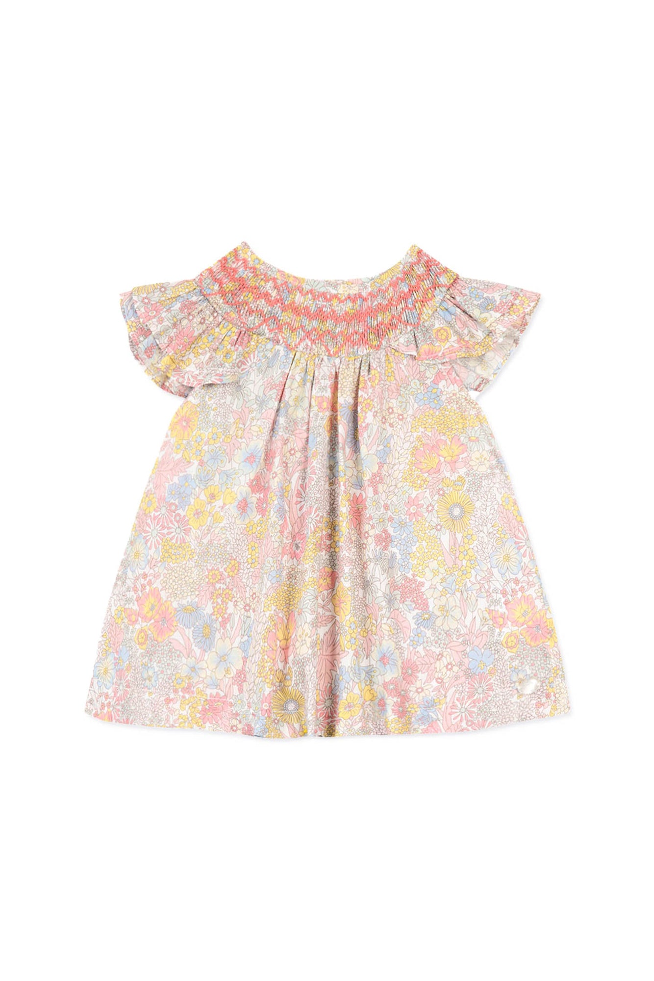 Jardin Tropical Baby Blouse - Mimosa