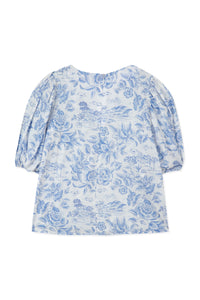 Bord De Mer blouse - Cornflower
