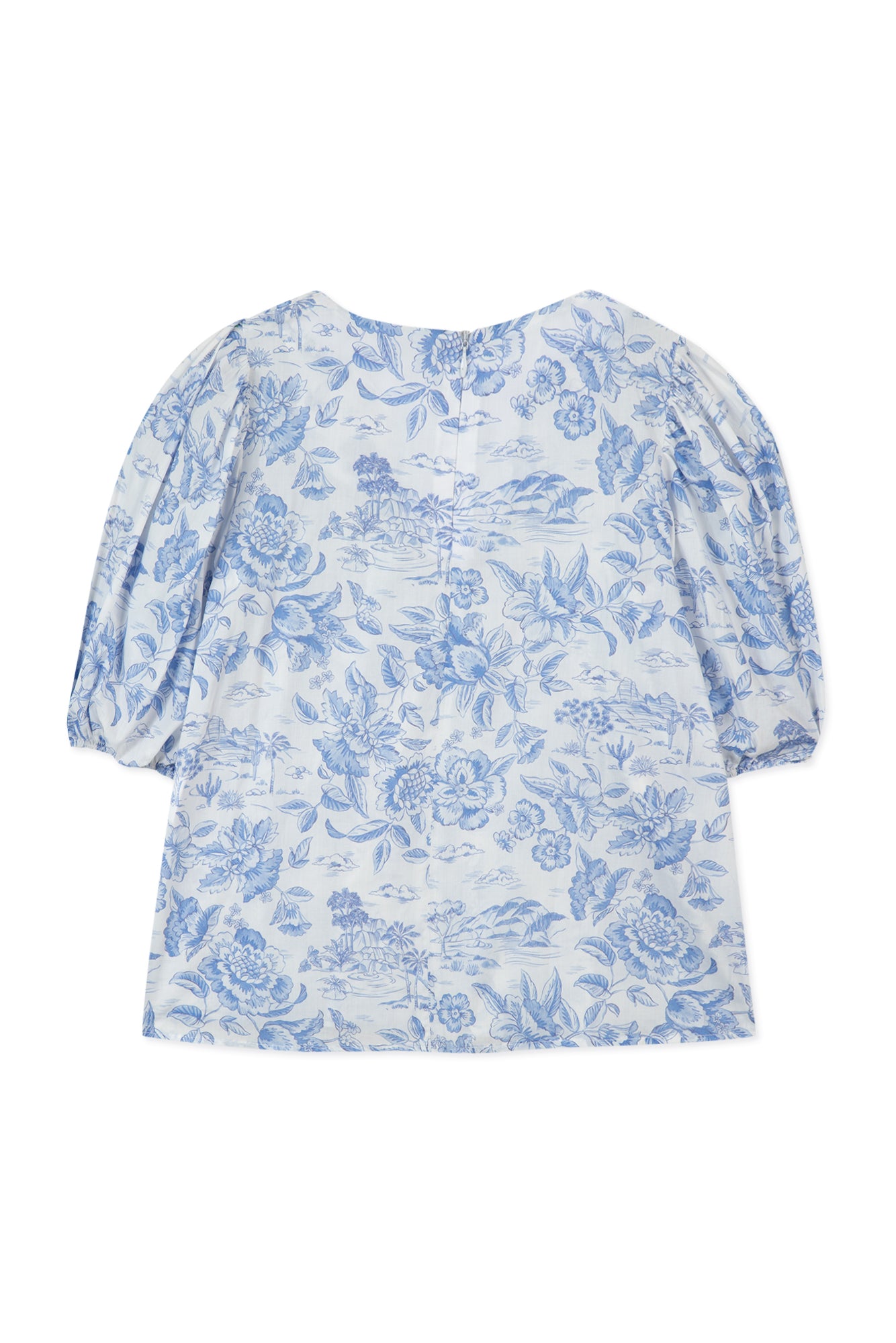 Bord De Mer blouse - Cornflower