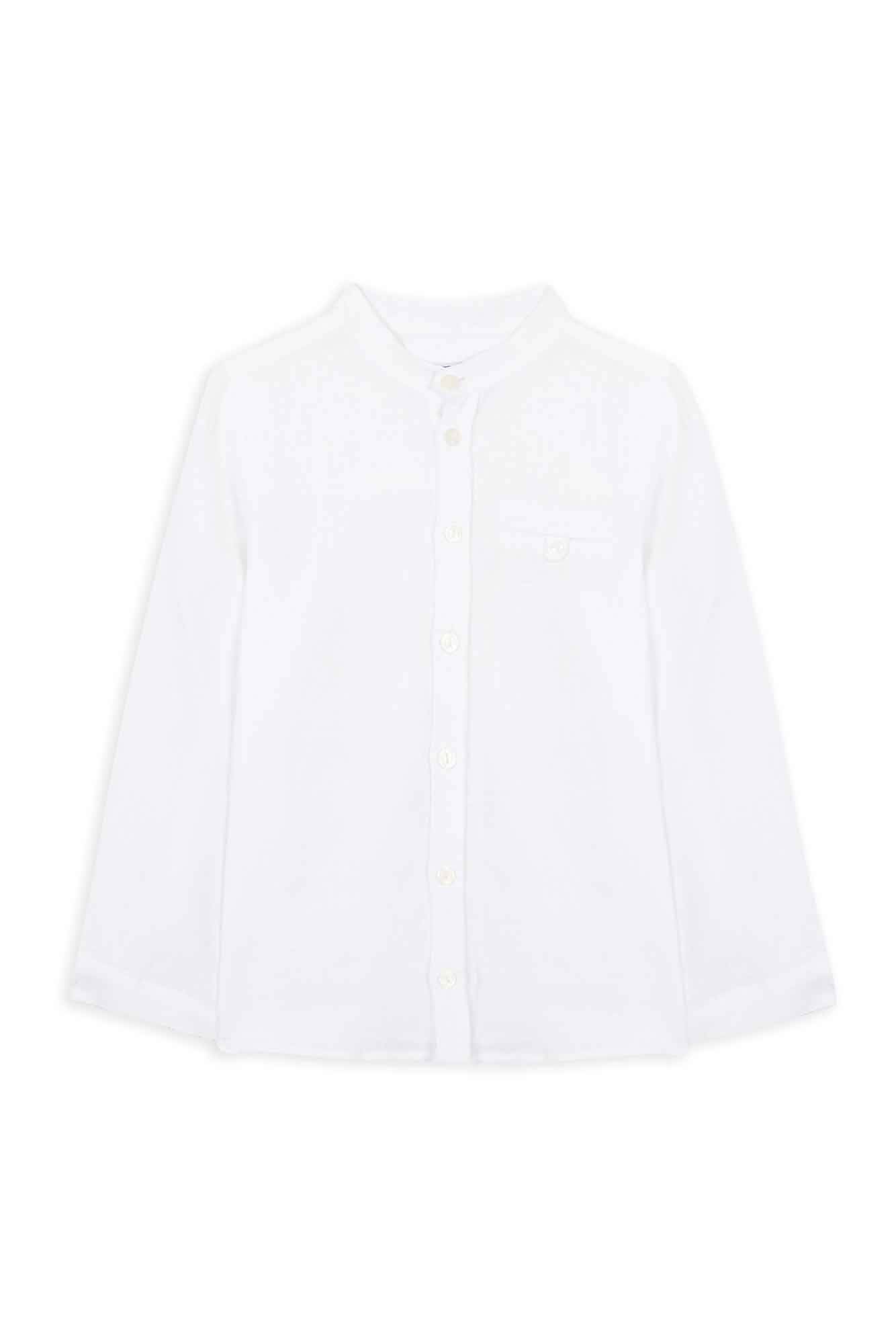 Chemise Ceremonie en lin - Blanc